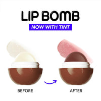 Blue Heaven Tinted Lip Balm Infused With Shea Butter, Almond Oil And Vitamin E - Cocoa, 8G, Brown