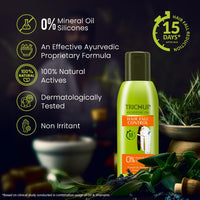 Trichup Ayurvedic Hair Fall Control Oil | No Mineral & Paraben- Pack of 3 x 100ml
