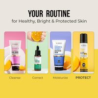 Dr. Sheth's Ceramide & Vitamin C Long lasting Sunscreen SPF 50+ PA++++ 6 hrs Advanced UV & Tan Protection For All Skin Types | No White Cast| Non-Greasy & Quick-Absorbing | For Women & Men | 50g