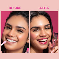 Typsy Beauty Lip & Cheek Oil Combo Ph-Activated|Midnight & Shade Shifter Hydrating Formula with Acai Berry & Hibiscus Oil, Long Lasting Glossy Lip Tint & Blush Glossy Formulated In Italy (6.4g)