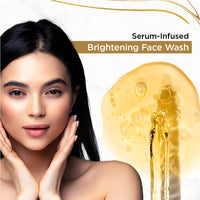 Streax Skin Bright & Shine Face wash cleanser, 100 ml| 4% Vitamin C & Glycolic Serum Complex| Face wash for man & woman| Vitamin C face wash|SLES & Paraben Free| All skin types