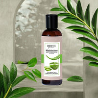 Richfeel Moisturizer Enriched With Aloe Leaf Juice | Lightweight Moisturiser | For Hydrated & Glowing Skin | Non-Sticky, Spreads Easily & Instantly Absorbs | For All Skin Types | 100 ml