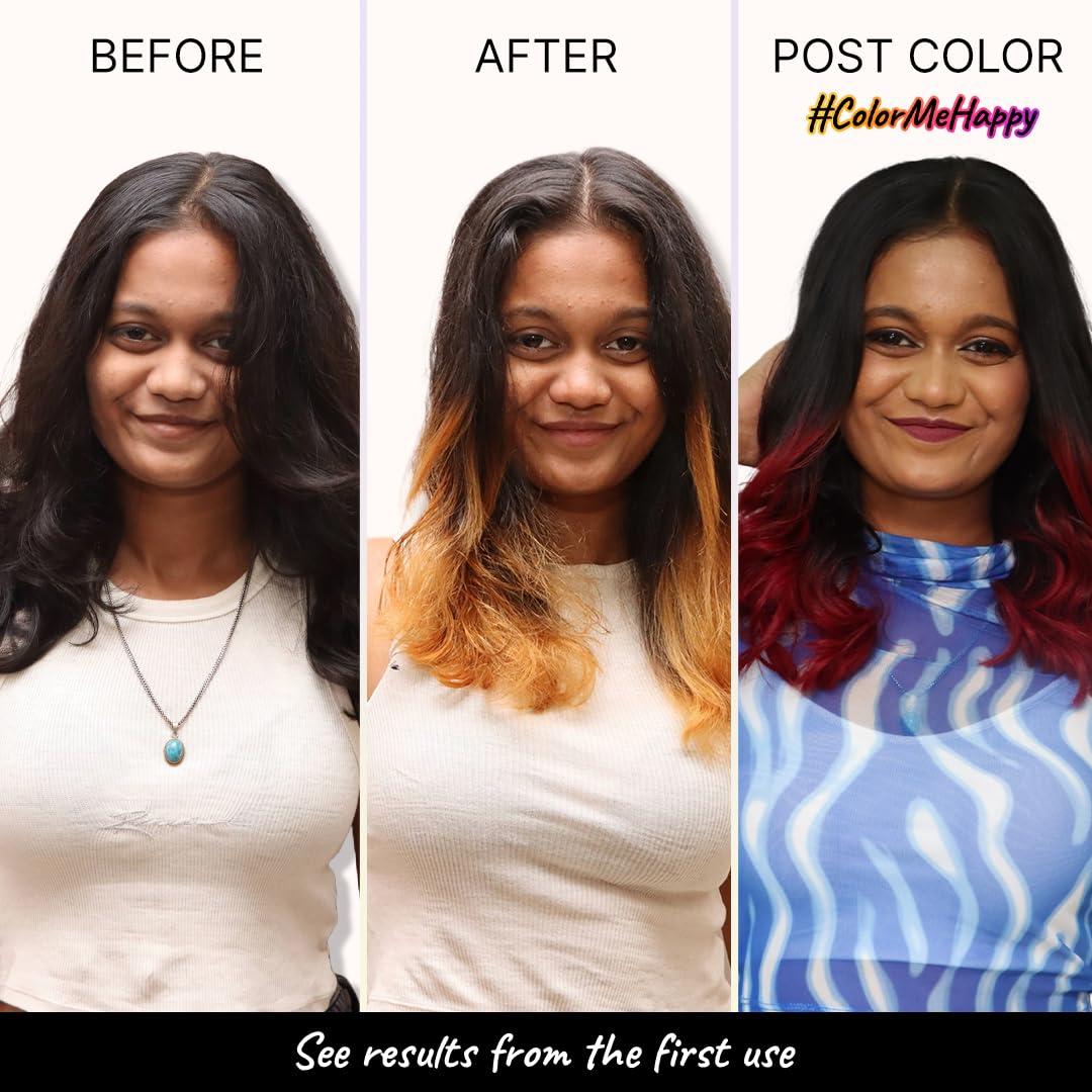 2.Oh! Italian Lightning Kit | DIY Hair Bleach Kit for Hair Color with Plex, Argan Oil & Comfort Fragrance Technology that helps Prevents Hair Damage