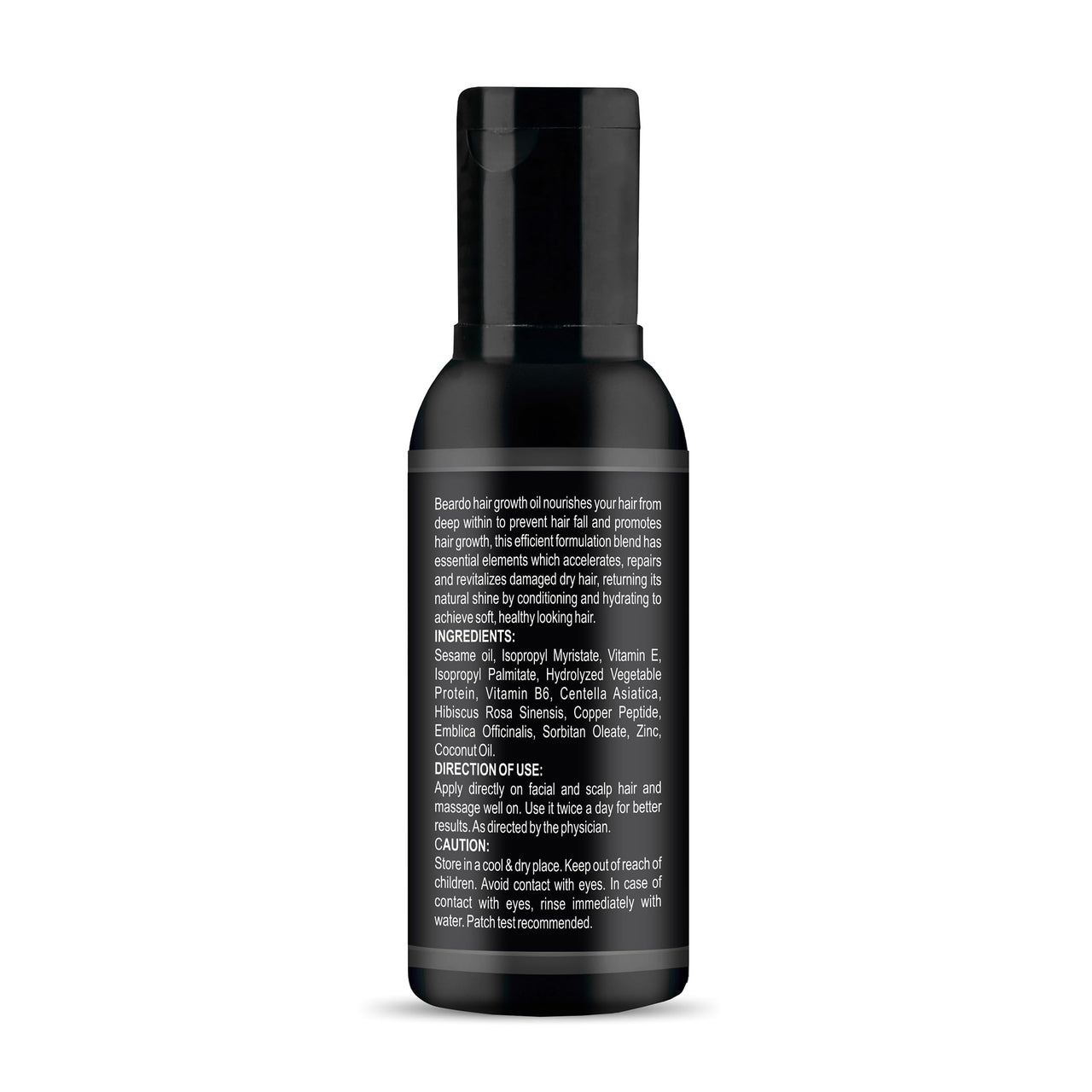 Beardo Beard & Hair Growth Oil, 50ml (Pack of 2) | Natural Hair Oil for Thicker & Longer Beard | Beard Oil for Uneven, Patchy & Fast Beard Growth | Growth Oil for Stronger & Fuller Beard Hair