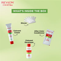 REVLON Color 'n Care NOURISHING PERMANENT HAIR COLOR - 5.32 Caramel Brown - Has essentials oils of Coconut Argan, Sunflower & Jojoba oil, along with shea butter