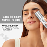 Dr. Sheth's Bakuchiol & Pdrn Ampoule Serum | 3000 PPM PDRN, 0.1% Retinol | Firms & Plumps Skin | Reduces Fine Lines & Wrinkles | Improves Skin Texture | Non-Irritating | For Men & Women | All Skin Type | 30 ml