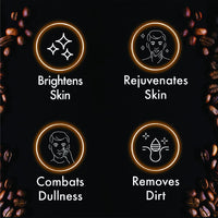 Pond's  Men Energy Bright Anti-Dullness Facewash With Coffee Bean, 100 g (Pack of 2)