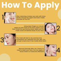 Bee & Beauty Bio Collagen Overnight Mask Pack of 3 | Korean Face Mask For Glass Skin | Sheet Mask For Deep Hydration, Pore minizmizing With Goodness Of Honey