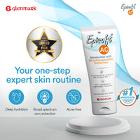 Episoft Ac Lightweight Moisturizer With Microencapsulated Sunscreen | Acne Safe | All Skin Types | Paraben & Fragrance Free | Suitable For Men & Women | 75Gm, 30 SPF