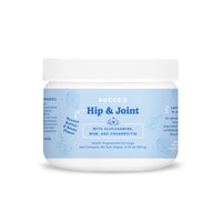 Bocce's  Bakery Hip & Joint Supplement for Dogs, Daily Chews Made in The USA with Glucosamine, MSM, and Chondroitin, Supports Healthy Joints, Peanut Butter & Honey, 60 ct