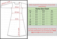 Pinkriti Women's  Cotton A-Line Kurta