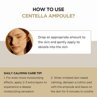 SKIN1004 Madagascar Centella Asiatica Ampoule Facial Serum | 100% Centella Asiatica Extract for Soothing Sensitive and Acne-Prone Skin, 55ml