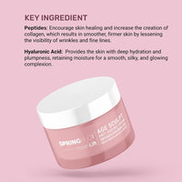 Spring H2O Age Sculpt Anti-Aging Cream – Reduces Wrinkles & Fine Lines | Hydrates & Firms Skin | With Peptides, Hyaluronic Acid | For Youthful, Glowing Skin
