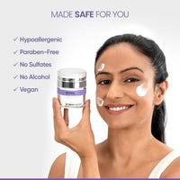 SkinInspired Retinol Night Cream For Wrinkles & Anti-Aging | Lightweight Cream for Age Spots, Fine Lines and Wrinkles | Anti Aging Cream For Women & Men | For All Skin Types | 50 g