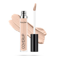 Seven Seas Cover Up Liquid Concealer | Oil Free and Light Weight Concealer with Matte Finish | Full Coverage Liquid Concealer for Face Makeup | Easily Blend-able | Nude-7ml