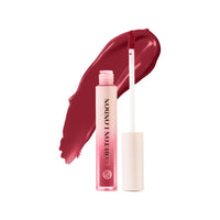 Carlton London Liquid Matte Chuffed Kiss Mocha Me Lipsticks |Enriched with Vitamin E, Avocado Oil | Matte Finish, Non-Sticky and Non-Drying | Upto 12 Hrs- 3ML (Merlot Red)