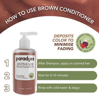 paradyes Anti Fade Brown Fresh Conditioner For All Types Of Hair, 1 Count