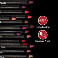 Glam21 Lip Seduction Non- Transfer Crayon Lipstick up to 12 Hours Stay | Lightweight & Longlasting|Creamy Matte | Smudge Proof - 2.8gm|Purple Mousse|12