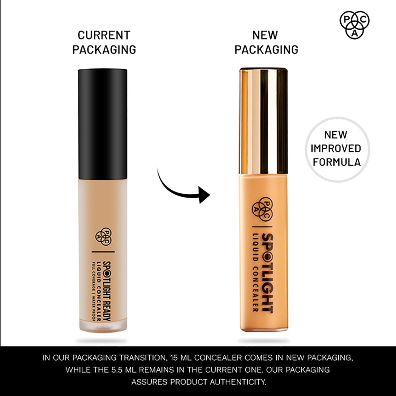 PAC Spotlight Liquid Concealer - 0.5 (Porcelain)