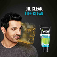 Garnier Men Oil Clear Clay D-Tox Deep Cleansing Icy Face Wash, 50gm