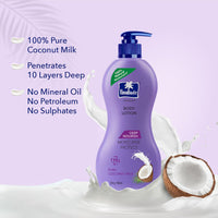Parachute Advansed Deep Nourish Body Lotion for Women & Men, Dry Skin, 250ml | Pure Coconut Milk, 100% Natural, 72h Moisturisation