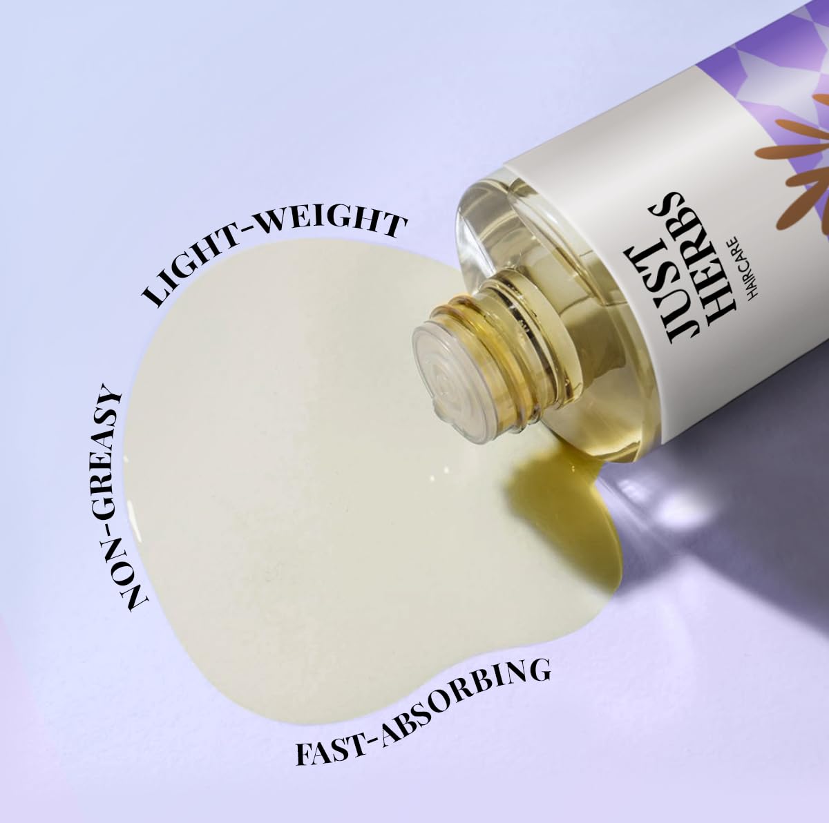 Just Herbs Rosemary Hair Growth Oil Promotes Hair Growth and Reduces Hairfall & Dandruff 100 ml