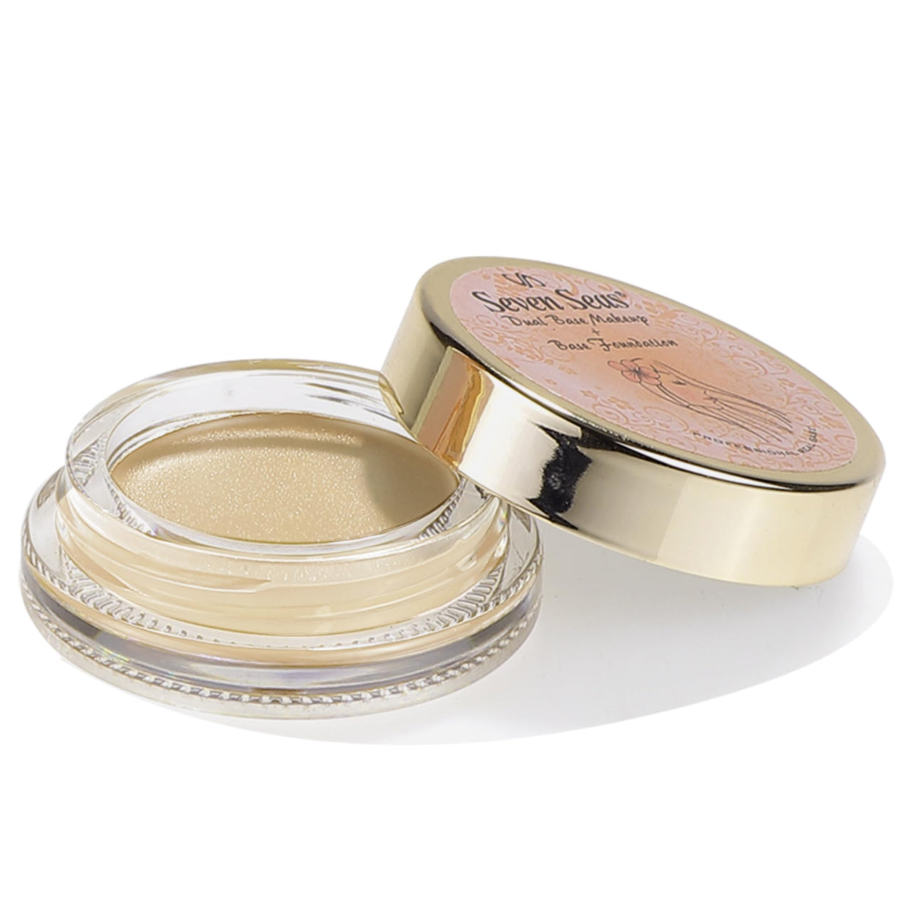 Seven Seas Mousse Foundation & Concealer | Lightweight, Full Coverage Matte Finish with SPF | Long Lasting Foundation for Face Makeup (Ivory)