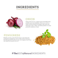 Khadi Natural Powered Botanics Onion and Fenugreek Hair Mask 200g, Strengthens, Nourishes and Revives Hair Naturally, Suitable for dry hair type