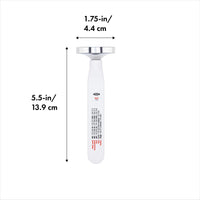 OXO Good Grips Chef's  Precision Meat Thermometer, Silver Analog Instant Read Thermometer