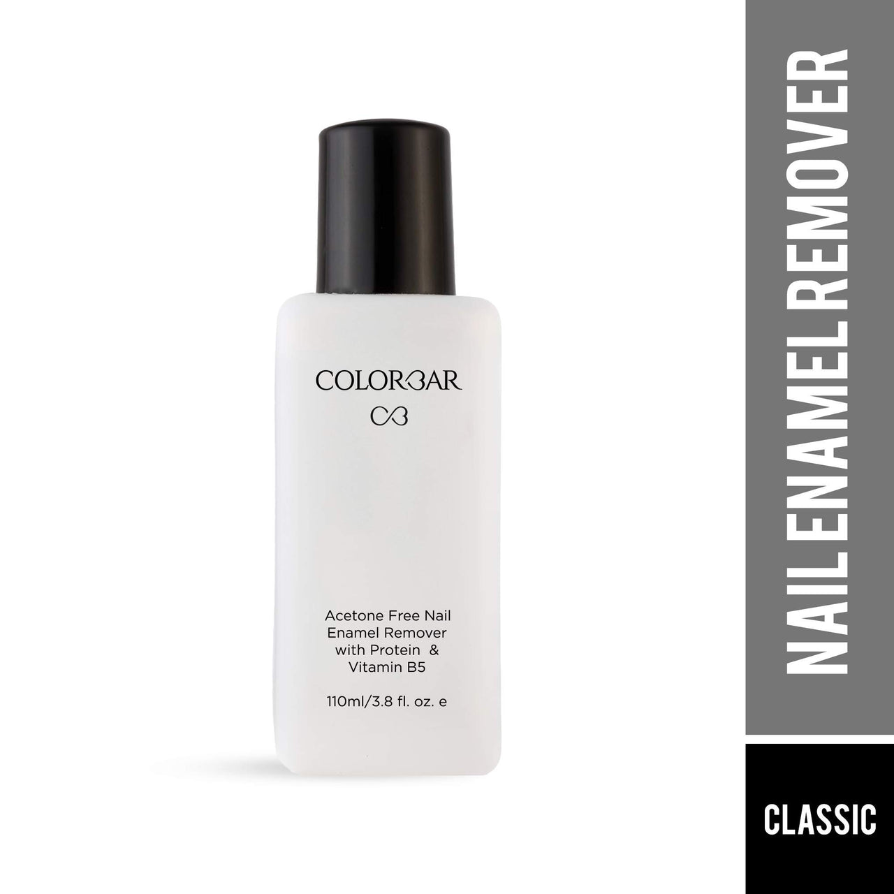 Colorbar Nail Polish Remover, 110ml And Colorbar Waterproof Liquid Eyeliner, Black, 2.5ml