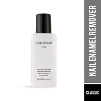 Colorbar Nail Polish Remover, 110ml And Colorbar Mesmereyes Kajal, Black 001, 0.35g