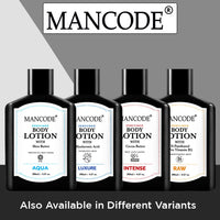 Mancode Luxure Body Lotion For Men 200ml | Easy Absorption | Nourishing Formulation | Hydrating Moisturization | Intense Care | Smooth Texture | Healthier Complexion | Elevates self-care.
