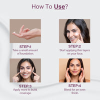 Hilary Rhoda Magic Jar Colour Changing Foundation Cream For All Skin Types | Buildable Coverage | Long Lasting & Weightless Formula | Crease-Free Foundation | Cruelty-Free | Satin Finish | 30G