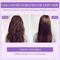 TYC - TRUST YOUR CHOICE Ayurvedic Moisture Filling Shampoo For Dry, Damaged Frizzy Curly Hair | Hyaluronic Acid And Onion | Sulphate And Paraben Free | 3-In-1 Shampoo With Conditioner | 300 Ml