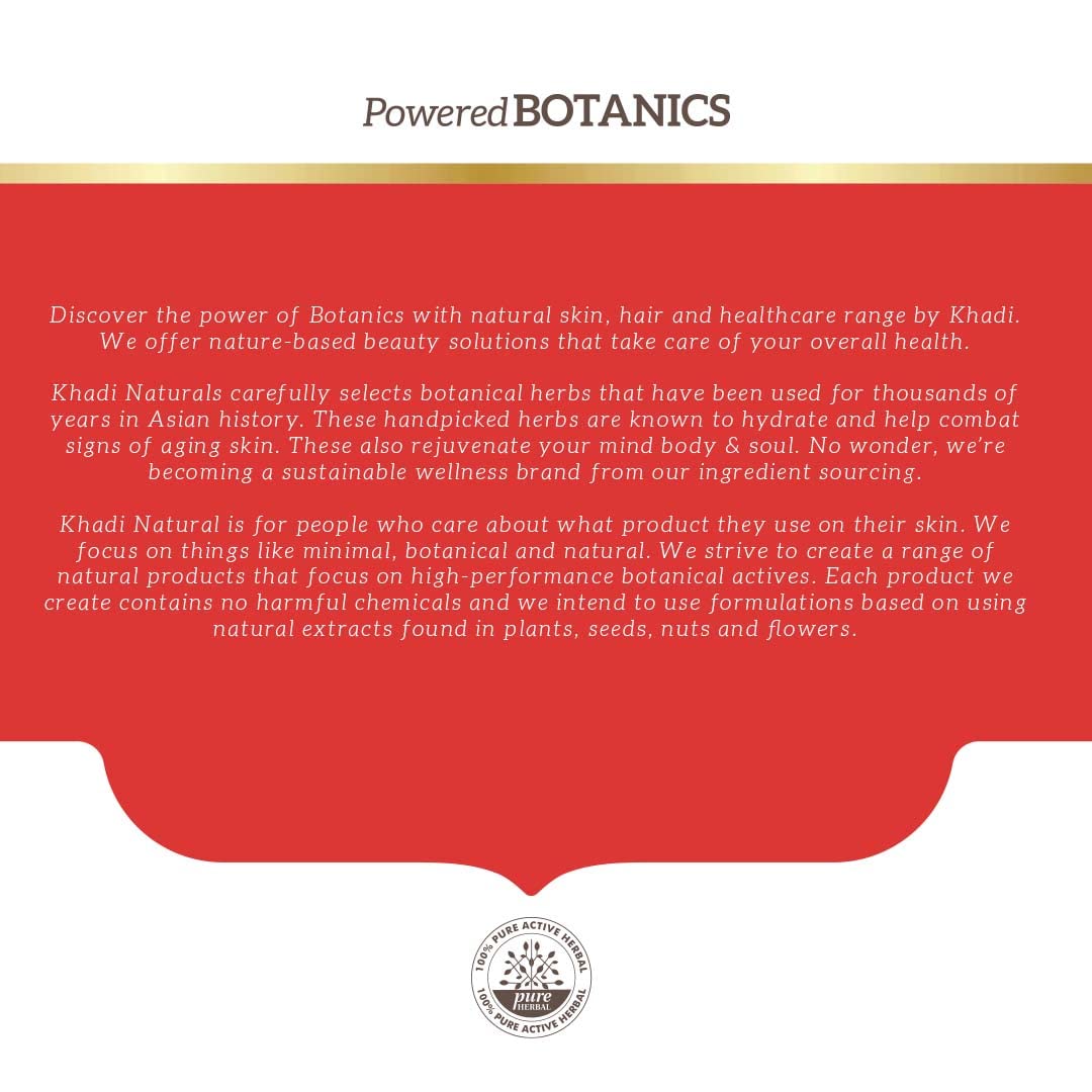 Khadi Natural Powered Botanics Hibiscus and Aloe Vera Hair Conditioner 310ml, Frizz Free Hair, Improves Hair Texture, Controls Hair Fall