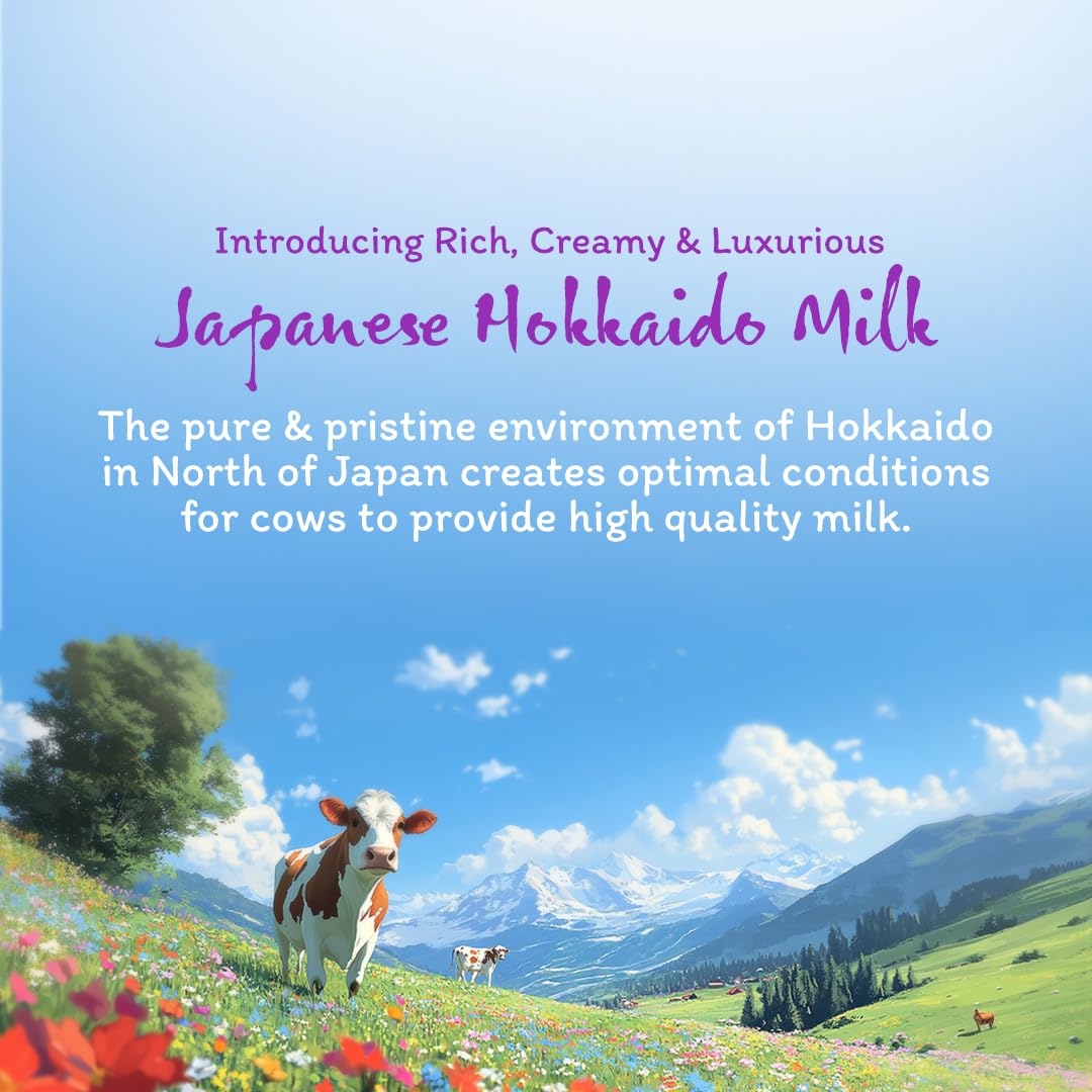 Fiama Moisturizing Soap Bars Celebration Pack, Japanese Hokkaido Milk & Berries, Fiama Soaps Pack of 5, Non-Sticky Moisturized Skin, 1/3rd Skin Moisturizers, Vitamin F, Buy 4 Get 1 Free