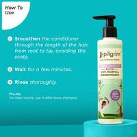 Pilgrim Spanish Rosemary & Biotin Anti Hairfall Conditioner for Reducing Hair Loss & Breakage | Upto 95% stronger hairs | Suitable for all hair types | For Men & Women 200ml