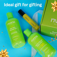 Rivona Naturals Pure Aloe Vera Refreshing Body Care Gift Set | Diwali Gift Set |Gift Box To Pamper Your Loved Ones |100% Natural Rivona Products | All skin types | All Occasion | For Men and women | Birthday & Anniversary Gift | Pack of 4