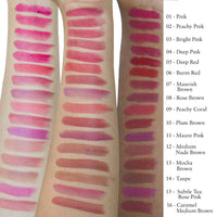 Just Herbs Natural & Organic Herb Enriched Ayurvedic Creamy Matte Lipstick For Dry & Chapped Lips- Paraben & Chemical Free Lipstick (Medium Nude Brown, Shade no. 12)