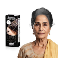Berina Professional | Permanent Hair Color Cream | 60gm | A01 Black | Long Lasting Color