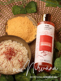 PURE AATMAN | shower gel with deep nourishment and refreshing | paraben free | sulphate free | 200ml