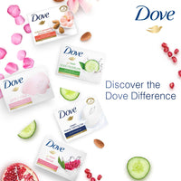 Dove Cream Beauty Bathing Bar With ¼ Moisturizing Cream To Give You Softer, Smoother Skin, 100 g