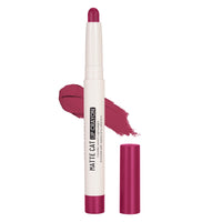 Swiss Beauty Non-Transfer Matte Cat Lip Crayon | Water-Resistant | Long-Lasting 8 Hours Stay | Retractable Lip Crayon | Shade - Wild Rose, 1.5g |