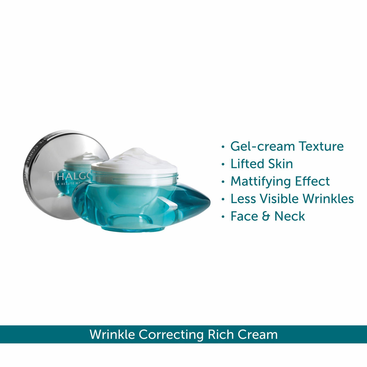 Thalgo Wrinkle-Correcting Rich Cream - Advanced Anti-Aging Cream for Deep Nutrition and Wrinkle Reduction - 50ml