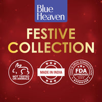Blue Heaven 2-In-1 Festive Compact Powder For Women Infused With Vitamin E | All Skin Pearl & Matte Finish | SPF Protection | 8-Hour Oil Control | Face Powder For Glowing Skin|Honey| 18Gm