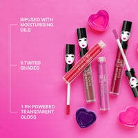 Elle 18 OMG Lip Gloss, Glossy Finish, Brownie Babe, Non-sticky Formula, Light-weight, Moisturising, Infused with Rapeseed and Jojoba Oil, Full Coverage| 2.5ml