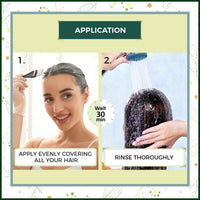 INDUS VALLEY Hair Strengthening pack (Amla, Reetha, Shikakai, Hibiscus Powder) | Beauty Gift Set | Gift for Your Best Friend, Lover, Girlfriend, Fiancee, Wife, Mother, Daughter on Diwali Gift, Christmas, Birthday, Anniversary, New year, Valentine's Day, M