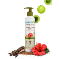 Mamaearth Kerala Thaali Nourish & Cleanse Combo (Kerala Thaali Hair Oil - 150 ml + Kerala Thaali Shampoo - 250 ml)| Goodness of 12 Herbs | Kerala’s Generational Expertise | 100% Natural Herbs