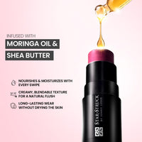 STARSTRUCK BY SUNNY LEONE Blush Stick for Women - Crayberry | Blusher | Highlighter | Blush Stick for Cheeks Matte Finish | Waterproof and Long Lasting Blusher, Face Makeup