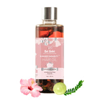 Nat Habit - Fresh Ready To Apply Henna Paste (Pack of 3 x 220g) and Nat Habit Hibiscus Amla Summer Hair Oil For Men & Women - 100ml